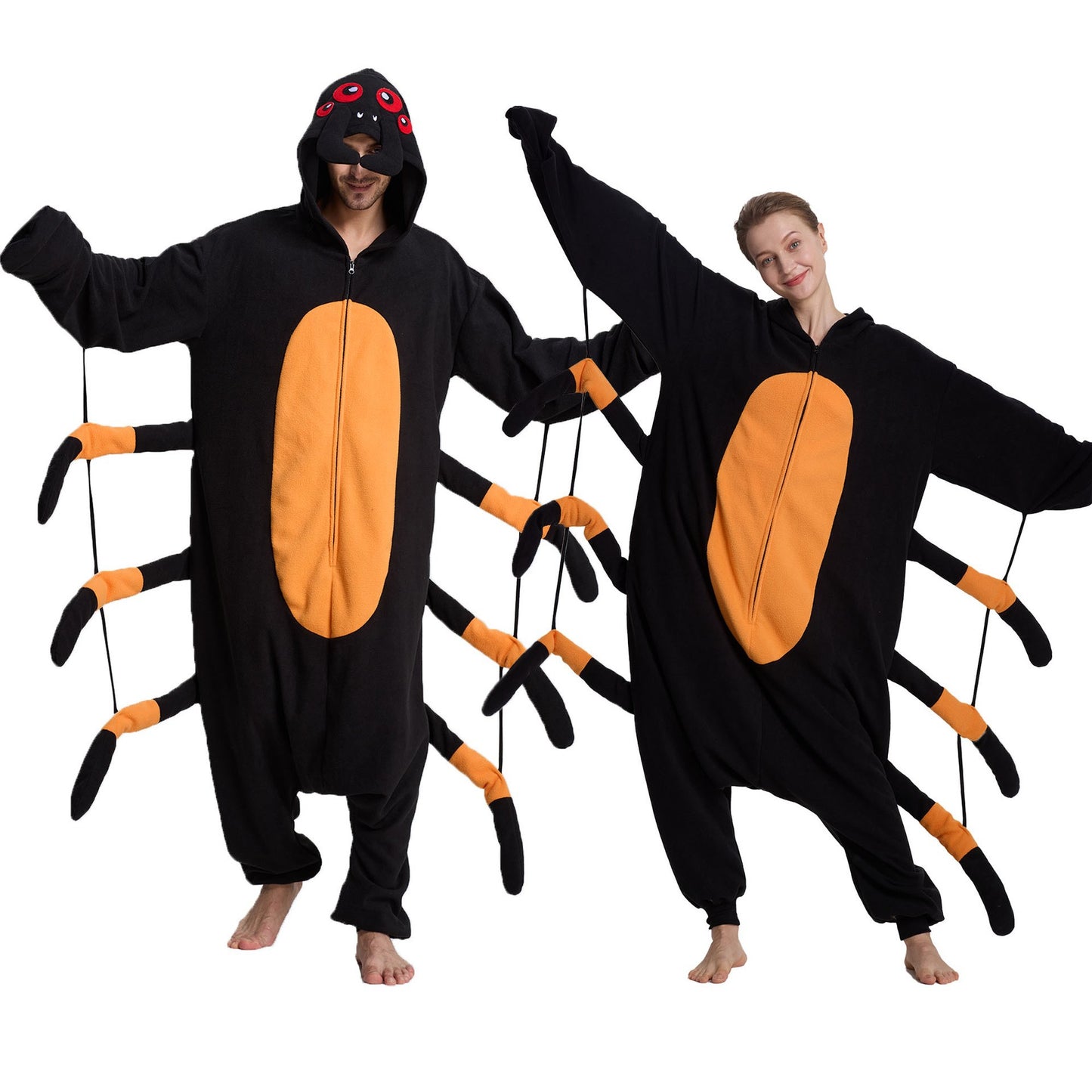 Cross-Border Cartoon Animal Onesie Pajamas Funny Party Animal Costume Onesie Halloween Outfit Funny Crocodile Spider