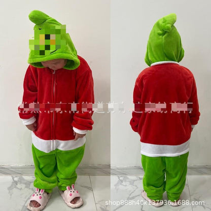 Manufacturer Wholesale Flannel Cartoon Animal Onesie Pajamas Goku Zipper Style Unisex Homewear Mixed Batch