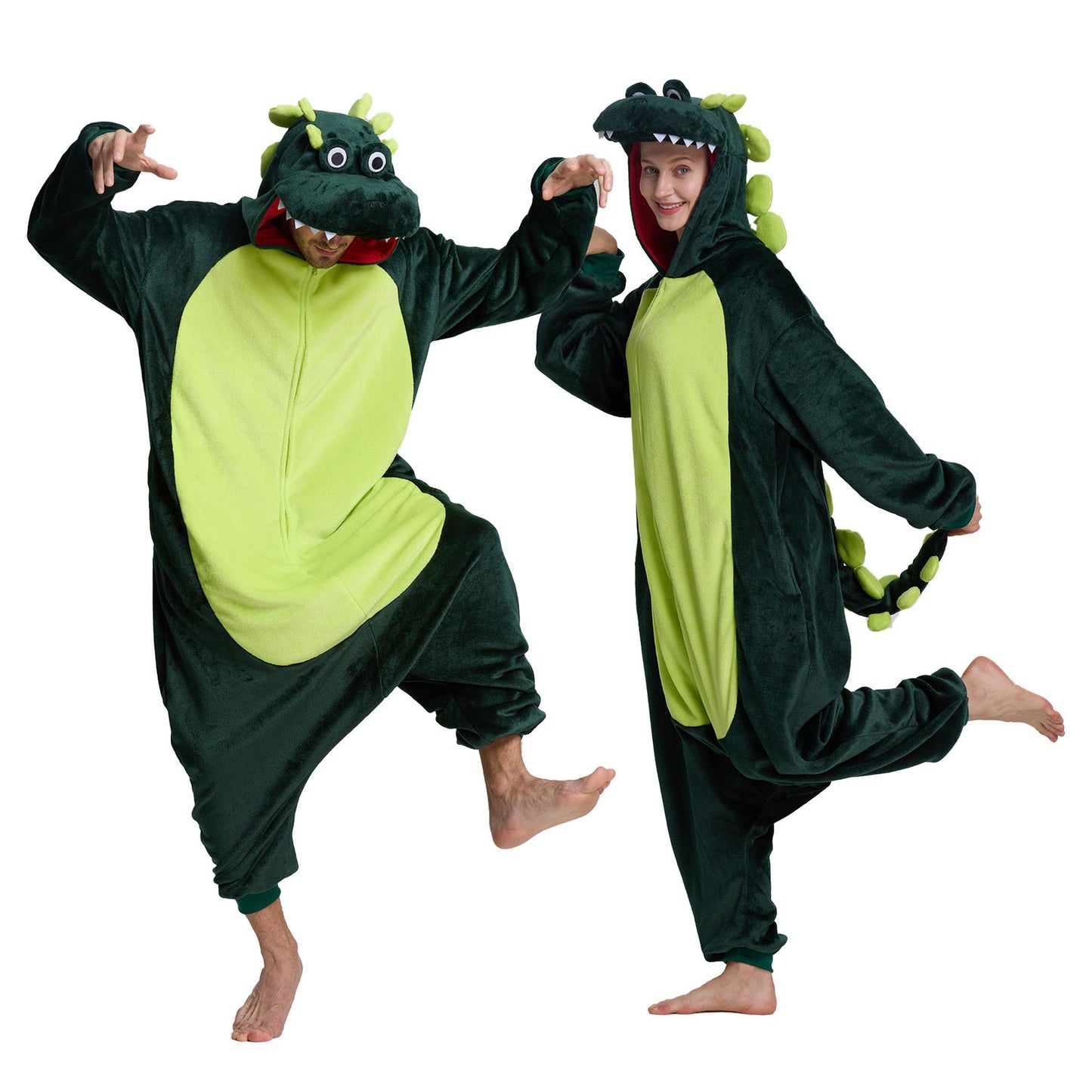 Cross-Border Cartoon Animal Onesie Pajamas Funny Party Animal Costume Onesie Halloween Outfit Funny Crocodile Spider